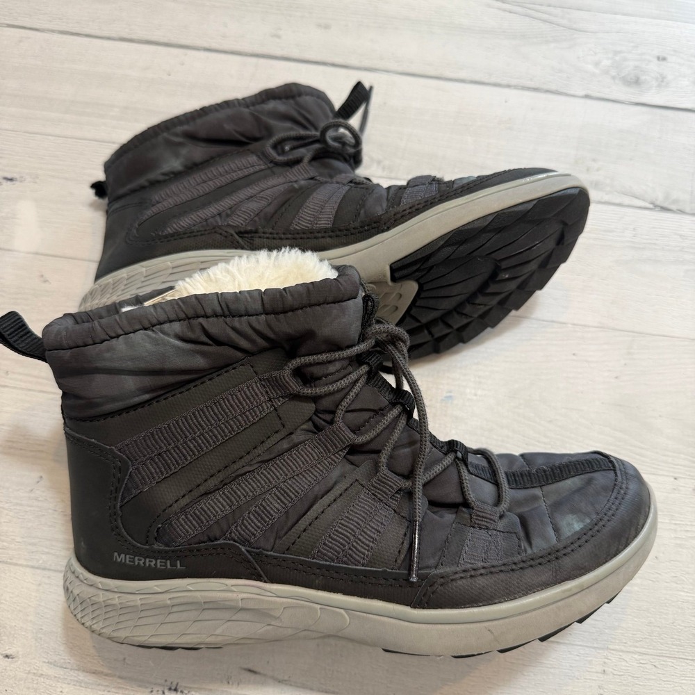 Merrell‎ women's Pechora pull boots black size 6.5